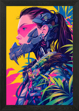 Cyberpunk Popart Anime