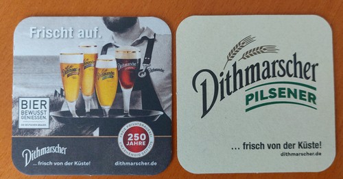 Bierdeckel dithmarscher 250 - bierdeckel,