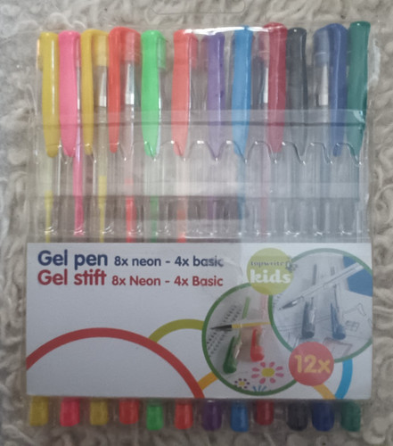 Gel malstifte - gel.,