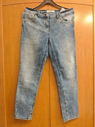 Mittelblaue cecil jeans - 7/8,