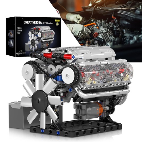 Technik motor bausatz - v8,