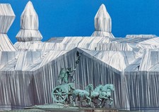 Christo kunstpostkarte - christo,