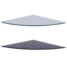 Kamin Funkenschutz Glasbodenplatte Boden Viertelkreis 75x75x0,6 cm Tisch Ofen  