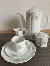 Neuwertig! Porzellan, Kaffee, Rosenthal Classic Monbijou Grüne Ranke, 5 Pers. 