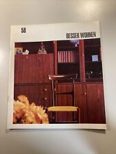 ~1970 WK Möbel Besser wohnen Einrichtungshaus Pesch Köln Design 