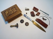 Antike Petschaft Messing