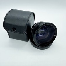 hama Weitwinkel Video Objektiv 0,5x 52mm 46mm Vorsatzlinse mit Etui