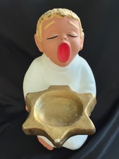 Weihnacht Engel Keramik - Groß - ca. 30 cm - sehr gut erhalten - 