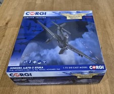 Corgi Junkers Ju87B-2 Stuka 1:72 Diecast AA32518 Luftwaffe 1940