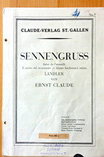 Sennengruß, Noten für