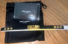 Saint Laurent Arty Leder Armband