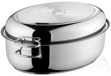 Berndes Edelstahlbräter oval