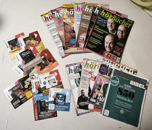 10x hörbücher magazin - hörbücher, und