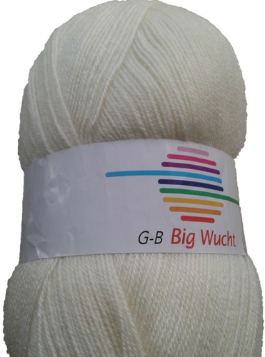 Strickgarn 400g großknäuel - 400g,