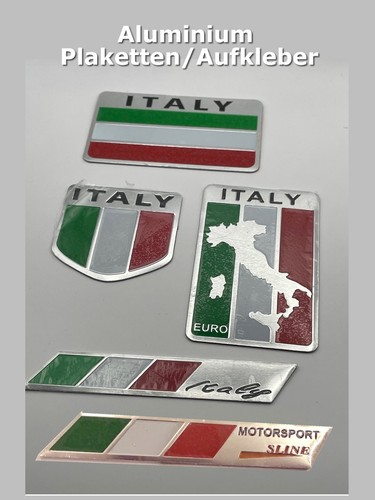 Italien emblem set - italien, aus
