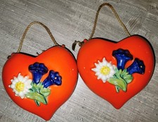 Vintage Wandvasen Enzian und