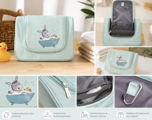 Babywelt kulturtasche mint mit - kulturtasche,