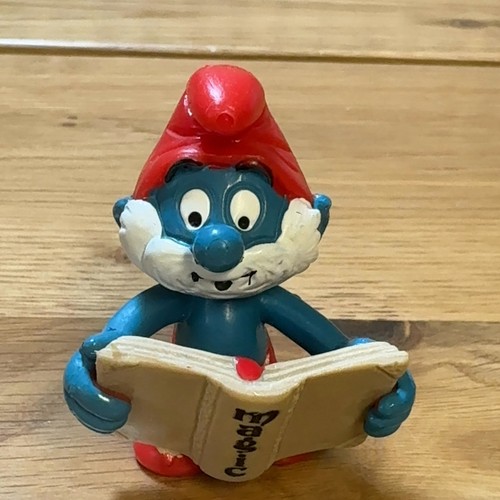 Schleich papa schlumpf - schlumpf, figur