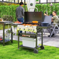 Outsunny Gasgrill 12 KW 4+1