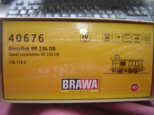 Brawa 40676 diesellok br236 - ho,