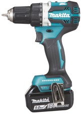 Makita Akku-Bohrschrauber DDF484RTE, 18 V, 2x 5,0 Ah und Ladegerät