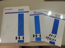 Werkstatthandbuch  Hyundai H-1  Diesel Benziner Modelljahr 1997