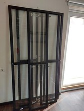 Billy Oxberg Türen 4 Stück schwarz