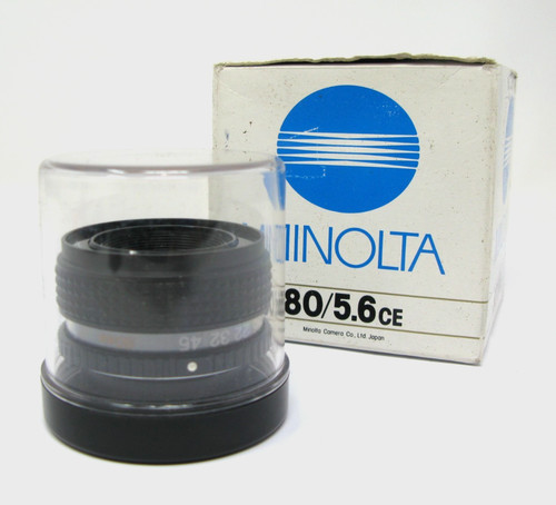 Minolta objektiv 5 6 - mm, f/5,6