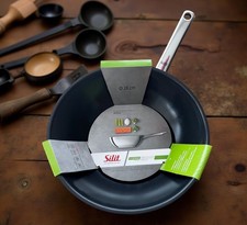 Silit Wok Wuhan Wokpfanne Ø 28 cm Edelstahl/ CeraProtect Antihaftversiegelung