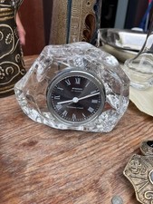Barthmann Cristall Standuhr