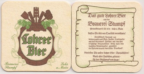 Brauerei stumpf lohr - brauerei,