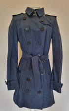 Burberry London Trenchcoat Übergang UK8, Gr.36, blau