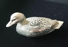 Christofle Figur Ente versilbert Diumbeschichtung L 4,7 in H 2 in Antik Frank...