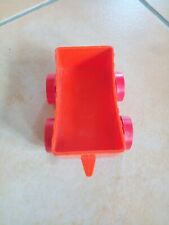 DDR-Spielzeug, Eisenbahnwaggon, Kunststoff, ca. 8,5 cm lang !!!