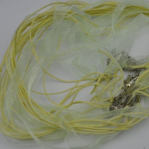 Halsband organza band - halsband, viele