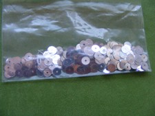 Pailletten Silber basteln Kinder DIY Tüte Packung Set unbenutzt Deko Hochzeit