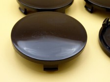 4x Nabenkappen Nabendeckel Felgendeckel Träger Kappe 56 mm  52 mm schwarz 2207 S