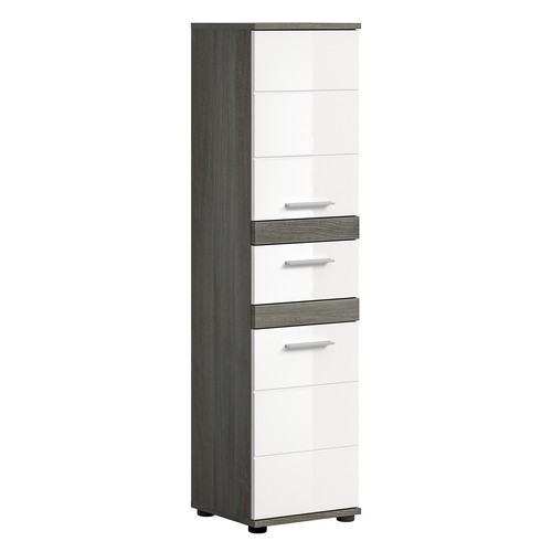 Midischrank weiß hochglanz - midischrank,