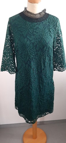 Abendkleid grün spitze ana