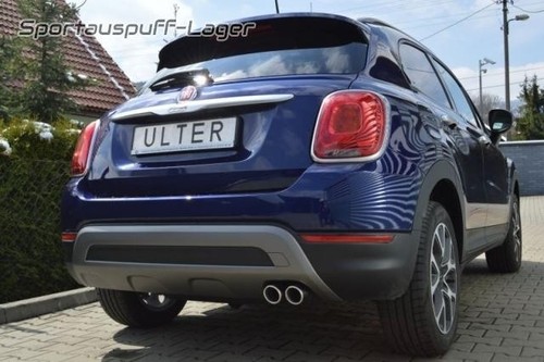 Ulter sportauspuff fiat - sportauspuff, 500x