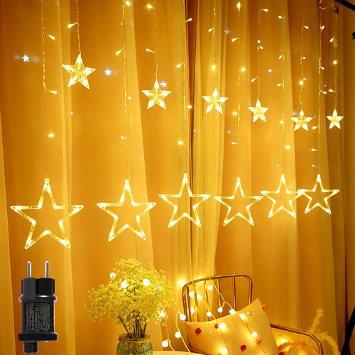 Lichterkette sterne mit led - mit,