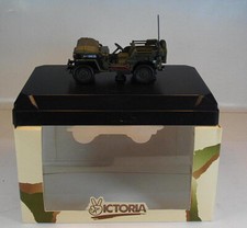 Victoria 1/43 R002 Jeep Willys Liberation de Paris Frankreich OVP #7161