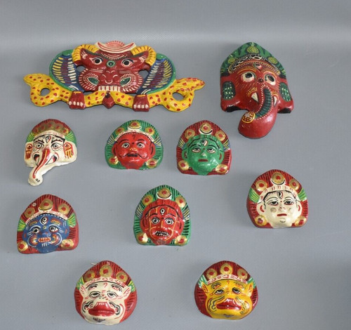 10x maske ganesha shiva - 10x,