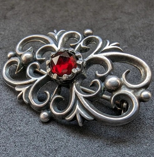 Vintage trachten brosche - vintage,
