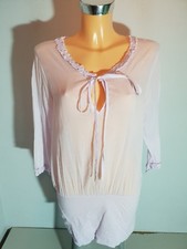 BRAEZ  Bluse Tunika  Minikleid  Gr. M  flieder transparent  3/4 Arm WIE NEU