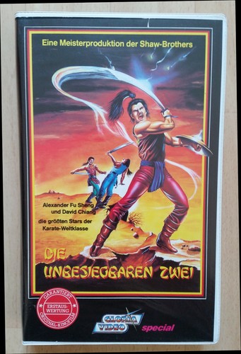 Die unbesiegbaren zwei vhs - die,