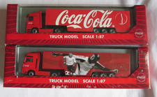 2 LKW von Lemke  / Coca Cola in H0 / 1:87 Neu und OVP