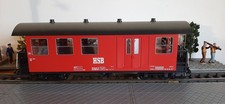 Vitrinen-Modell - LGB 31710 Gepäckwagen der HSB von 2000 in OVP- wie NEU!!