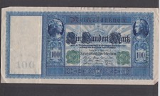 Reichsbanknote, Einhundert Mark, Berlin 1910   siehe scan