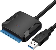 USB 3.0 auf zu SATA Adapter Kabel für 2.5 3.5" Zoll HDD SSD Festplatte Konverter